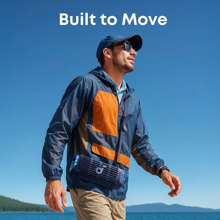 Anker Soundcore Boom 3i prenosni Bluetooth zvočnik, moder - slika 4