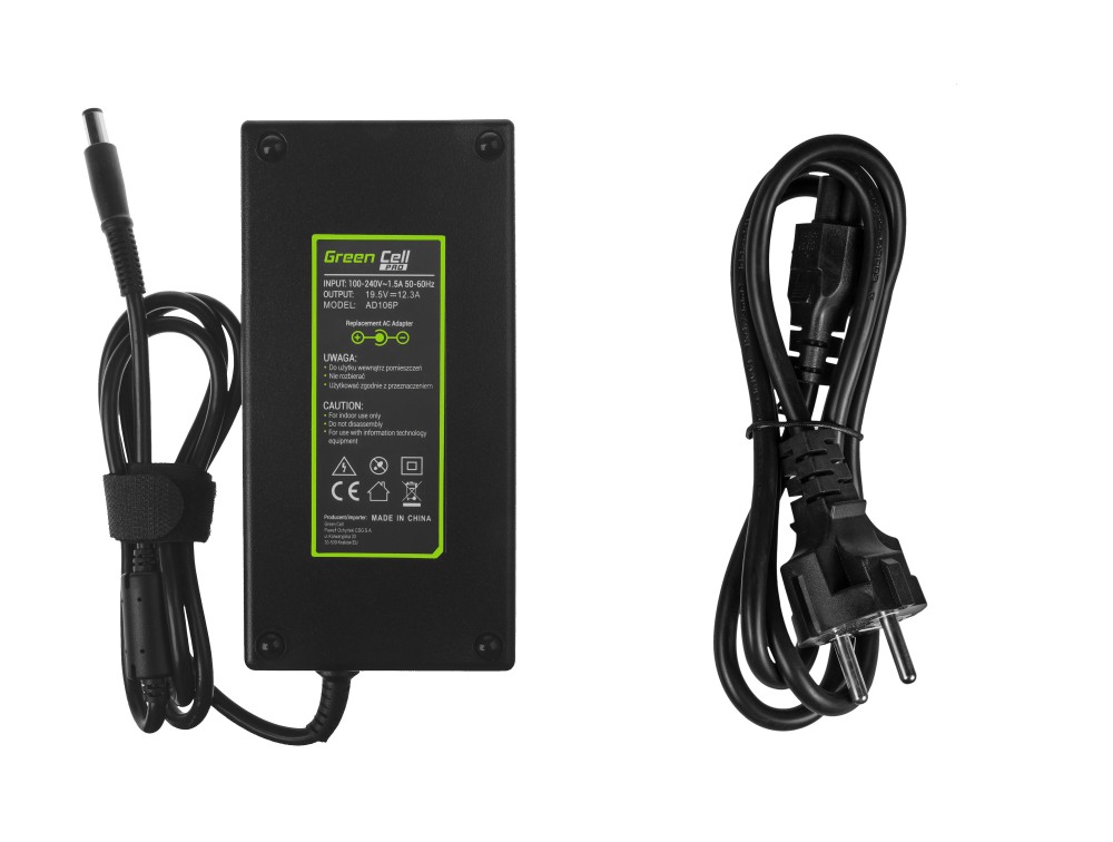 Polnilec za prenosnike Dell, 240W / 19,5V / 12,3A / 7,4mm x 5,0mm - slika 2