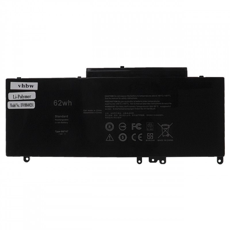Baterija za Dell Latitude 3150 / 3160 / E5250 / E5450 / E5550, 8100 mAh - slika 2