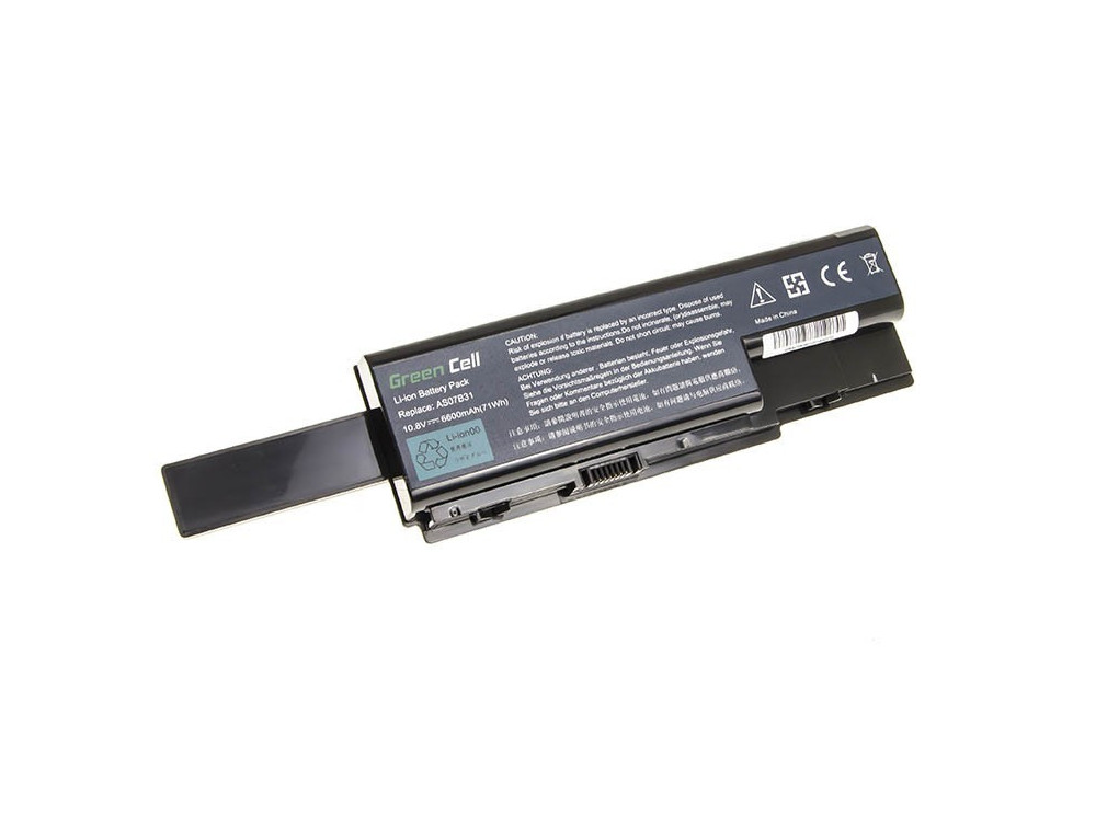 Baterija za Acer Aspire 5200 / 5300 / 5500, 11.1 V, 6600 mAh - slika 2