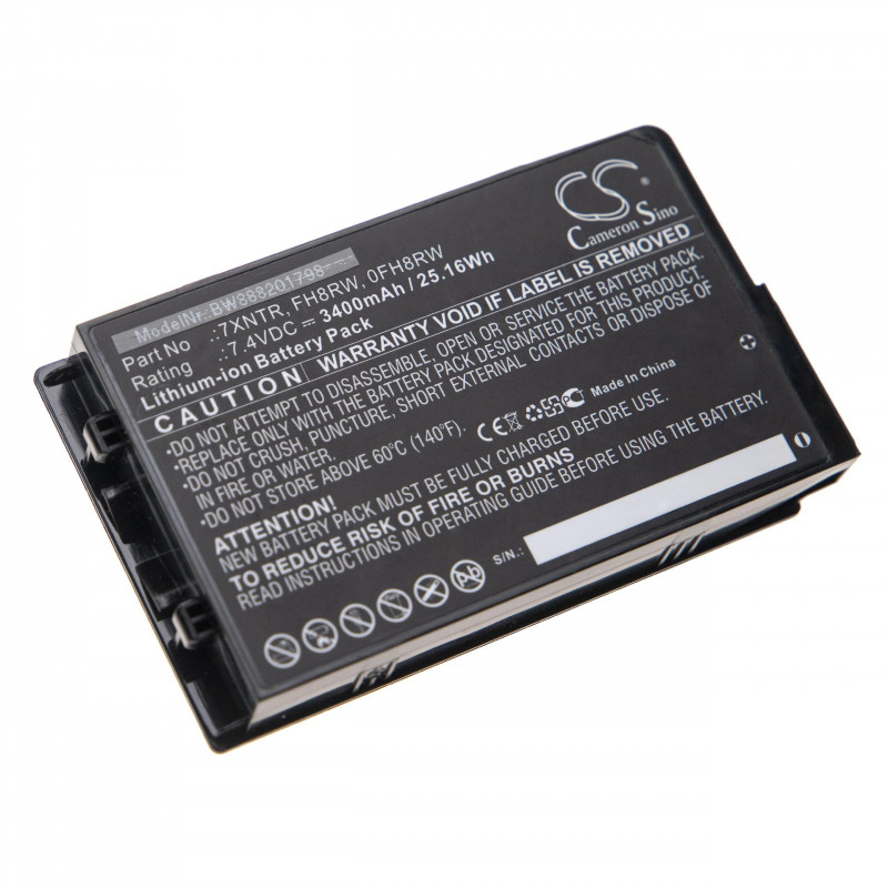 Baterija za Dell Latitude 12 7202 / 12 7212, 3400 mAh - slika 2