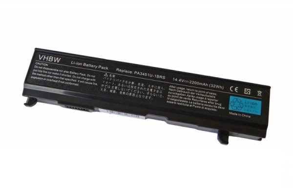 Baterija za Toshiba Satellite A85 / A110 / A135 / M40 / M50 / M70, 14.4 V, 2200 mAh - slika 2
