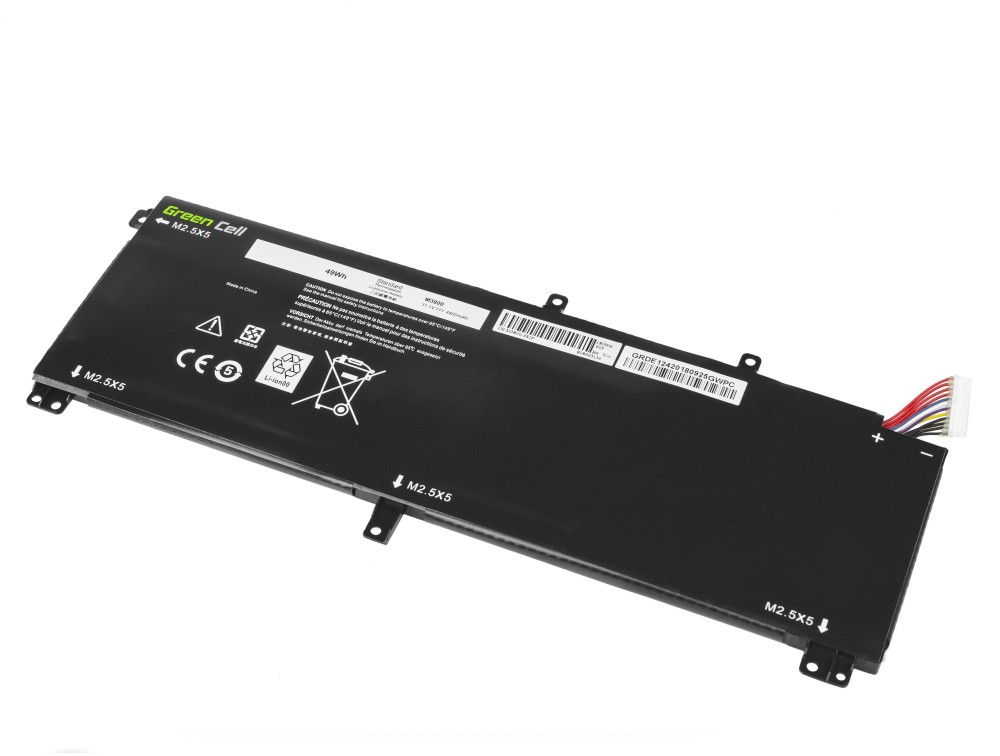 Baterija za Dell Precision M3800 / XPS 15 9530, T0TRM, 4400 mAh - slika 2