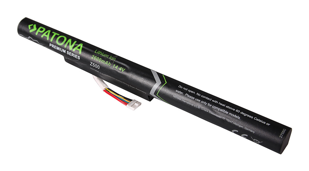 Baterija za Lenovo IdeaPad P500 / Z400 / Z500, 2600 mAh - slika 2