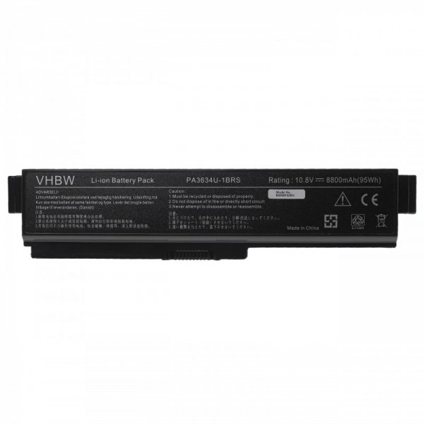 Baterija za Toshiba Satellite M300 / C650 / L650 / U400, 8800 mAh - slika 2