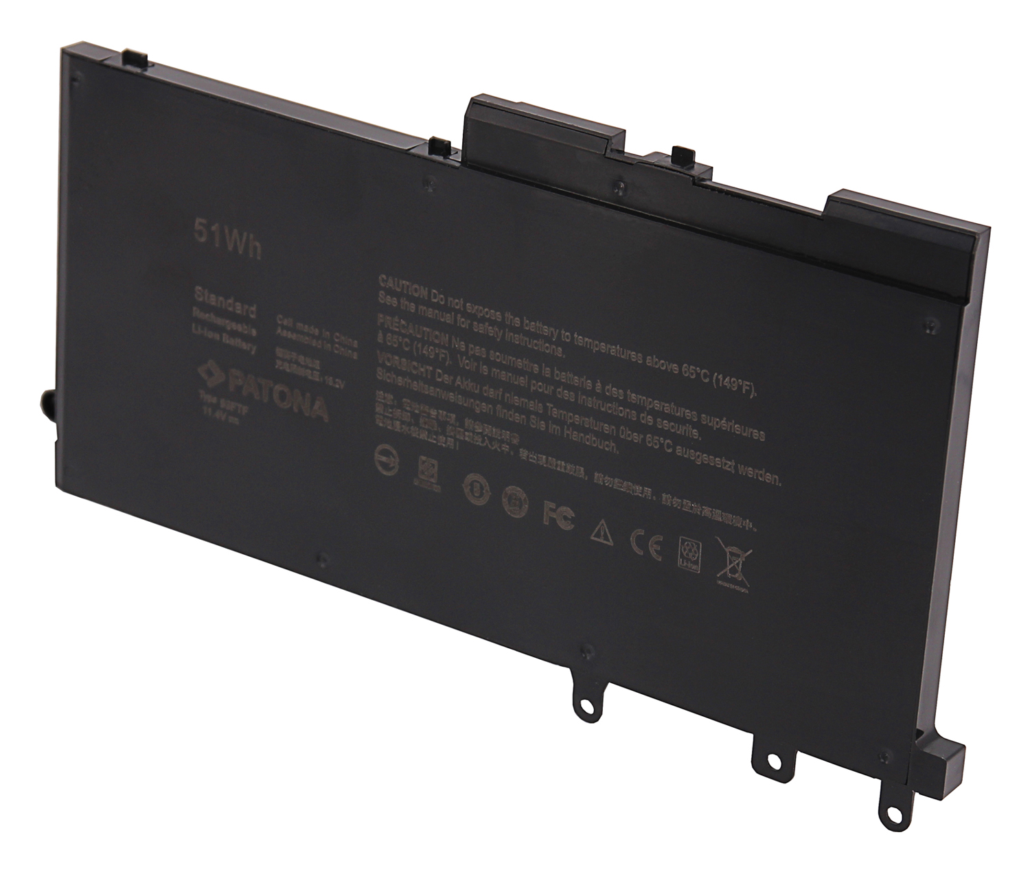 Baterija za Dell Latitude 5280 / 5290 / 5480 / 5490, 11.4 V, 4474 mAh - slika 2