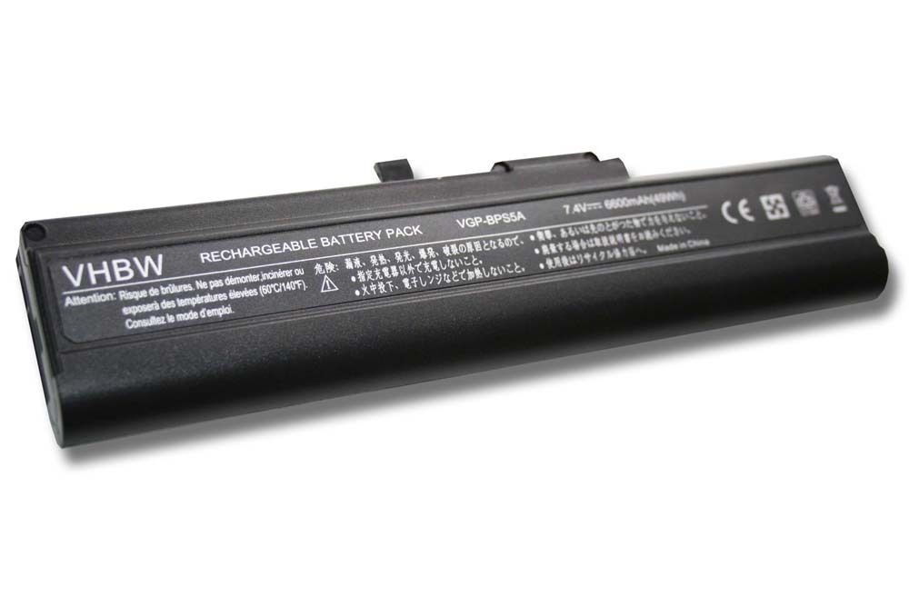 Baterija za Sony Vaio VGP-BPS5 / VGP-BPL5, 6600 mAh - slika 2
