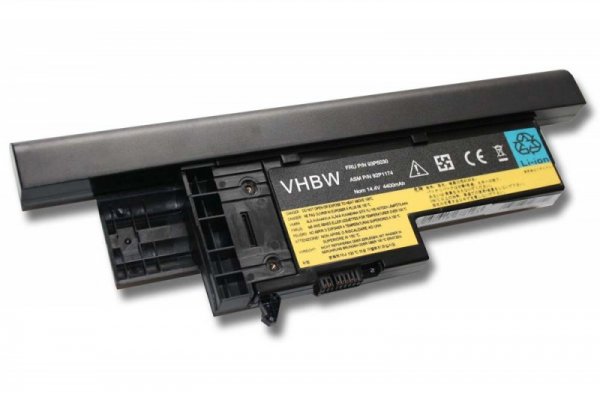 Baterija za Lenovo Thinkpad X60 / X60s / X61 / X61s, 4400 mAh - slika 2