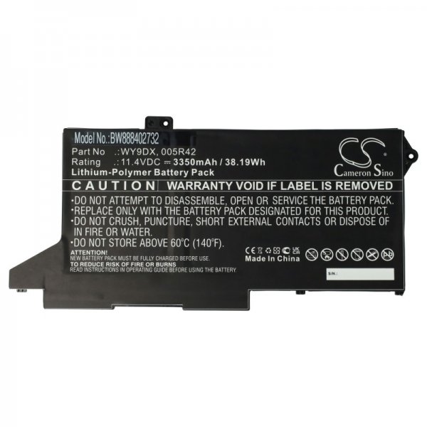 Baterija za Dell Latitude 14 5420 / Latitude 15 5520, 3350 mAh - slika 2