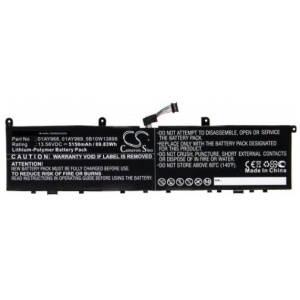 <b>Opis:</b><br><ul><li>Nadomestna baterija je izdelana po zasnovi in tehnologiji nemškega proizvajalca VHBW, kar zagotavlja odlično kvaliteto<br></li><li>Najsodobnejša tehnologija omogoča veliko ciklov polnjenja in praznjenja<br></li><li>Li-Polymer celice so prijazne okolju, obenem pa zagotavljajo delovanje brez spominskega učinka<br></li><li>Termično stikalo ščiti baterijske celice pred pregrevanjem, prenapolnitvijo in kratkim stikom<br></li><li>Visoka kapaciteta baterije, podaljšan čas delovanja pri mirovanju naprave, zelo počasno samopraznjenje<br></li><li>100% kompatibilnost z originalno baterijo</li><li>Baterijo polnimo z originalnim ali nadomestnim polnilcem</li><li>Certifikati CE in ROHS</li></ul><br><br><p><b>Originalne oznake:</b><br></p><ul><li>01AY968</li><li>01AY969</li><li>4ICP4/67/141</li><li>5B10W13898</li><li>L17C4P72</li><li>L17L4P72</li><li>L17M4P72</li><li>SB10Q76928</li><li>SB10Q76929</li><li>SB10T83141</li><li>SB10T83196<br></li></ul><br><p><b>Primerno za:</b></p><p>Lenovo:</p><ul><li>ThinkPad X1 YINSHI 20MFA002CD, ThinkPad X1 Extreme-20MF000XGE, ThinkPad X1 Extreme 2019 20QV000WGE, ThinkPad X1 Extreme 20MF000BUS, ThinkPad X1 Extreme, ThinkPad X1 Extreme Gen 2, ThinkPad X1 YINSHI 20MFA000CD, ThinkPad X1 Extreme 2019, ThinkPad P1, ThinkPad P1 20MD000SGE, ThinkPad P1 2019, ThinkPad P1 Gen 1, ThinkPad P1 20MD002LUS, ThinkPad P1 20MDA00DCD, ThinkPad P1 20MD0001GE, ThinkPad P1 20MD000NGE, ThinkPad P1 20MD000DGE</li></ul><br><b>Lastnosti:</b><ul><li>Proizvajalec: VHBW</li><li>Vrsta: Li-Polymer</li><li>Napetost: 13.56 V</li><li>Kapaciteta: 5.150 mAh (69,83 Wh)</li></ul><br>