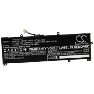 <br><b>Opis:</b><br><ul><li>Nadomestna baterija je izdelana po zasnovi in tehnologiji nemškega proizvajalca VHBW, kar zagotavlja odlično kvaliteto<br></li><li>Najsodobnejša tehnologija omogoča veliko ciklov polnjenja in praznjenja<br></li><li>Li-Polymer celice so prijazne okolju, obenem pa zagotavljajo delovanje brez spominskega učinka<br></li><li>Termično stikalo ščiti baterijske celice pred pregrevanjem, prenapolnitvijo in kratkim stikom<br></li><li>Visoka kapaciteta baterije, podaljšan čas delovanja pri mirovanju naprave, zelo počasno samopraznjenje<br></li><li>100% kompatibilnost z originalno baterijo</li><li>Baterijo polnimo z originalnim ali nadomestnim polnilcem</li><li>Certifikati CE in ROHS</li></ul><br><br><p><b>Originalne oznake:</b></p><ul><li>HSTNN-DB8U<br></li><li>HSTNN-IB8Q</li><li>L27868-1C1</li><li>L27868-2D1</li><li>L28076-005</li><li>MM02037XL</li><li>MM02XL</li></ul><br><br><p><b>Primerno za:</b></p><div >HP: </div><div><ul><li>Pavilion 13-AN0000NE, Pavilion 13-AN0000NH, Pavilion 13-AN0000NK, Pavilion 13-AN0000NO, Pavilion 13-AN0000NS, Pavilion 13-AN0000TU, Pavilion 13-AN0000TU 5GQ99PA, Pavilion 13-AN0001NF, Pavilion 13-AN0001NK, Pavilion 13-AN0001NS, Pavilion 13-AN0001TU, Pavilion 13-AN0001TU 5HE66PA, Pavilion 13-AN0002NF, Pavilion 13-AN0002NK, Pavilion 13-AN0002TU, Pavilion 13-AN0002TU 5GR12PA, Pavilion 13-AN0003NF, Pavilion 13-AN0003NW, Pavilion 13-AN0003TU, Pavilion 13-AN0003TU 5GR15PA, Pavilion 13-AN0004TU, Pavilion 13-AN0004TU 5GR22PA, Pavilion 13-AN0005NE, Pavilion 13-AN0005NT, Pavilion 13-AN0005TU, Pavilion 13-AN0005TU 5GR00PA, Pavilion 13-AN0006NA, Pavilion 13-AN0006NE, Pavilion 13-AN0006NF, Pavilion 13-AN0006TU, Pavilion 13-AN0006TU 5GR09PA, Pavilion 13-AN0007LA, Pavilion 13-AN0007NE, Pavilion 13-AN0007TU, Pavilion 13-AN0007TU 5GR13PA, Pavilion 13-AN0008NF, Pavilion 13-AN0008TU, Pavilion 13-AN0009TU, Pavilion 13-AN0010NR, Pavilion 13-AN0010TU, Pavilion 13-AN0011NF, Pavilion 13-AN0012LA, Pavilion 13-AN0012NF, Pavilion 13-AN0012TU, Pavilion 13-AN0013NF, Pavilion 13-AN0014NF, Pavilion 13-AN0014TU, Pavilion 13-AN0015TU, Pavilion 13-AN0016TU, Pavilion 13-AN0017TU, Pavilion 13-AN0018TU, Pavilion 13-AN0020TU, Pavilion 13-AN0022TU, Pavilion 13-AN0029NF, Pavilion 13-AN0030UR, Pavilion 13-AN0031, Pavilion 13-AN0031UR, Pavilion 13-AN0032TU, Pavilion 13-AN0032UR, Pavilion 13-AN0033TU, Pavilion 13-AN0033UR, Pavilion 13-AN0034UR, Pavilion 13-AN0035TU, Pavilion 13-AN0035UR, Pavilion 13-AN0036UR, Pavilion 13-AN0037UR, Pavilion 13-AN0038UR, Pavilion 13-AN0039UR, Pavilion 13-AN0040TU, Pavilion 13-AN0040UR, Pavilion 13-AN0041TU, Pavilion 13-AN0041UR, Pavilion 13-AN0042NF, Pavilion 13-AN0042TU, Pavilion 13-AN0043TU, Pavilion 13-AN0043UR, Pavilion 13-AN0044TU, Pavilion 13-AN0044UR, Pavilion 13-AN0045TU, Pavilion 13-AN0045UR, Pavilion 13-AN0046TU, Pavilion 13-AN0046UR, Pavilion 13-AN0047NF, Pavilion 13-AN0047TU, Pavilion 13-AN0047UR, Pavilion 13-AN0048UR, Pavilion 13-AN0049UR, Pavilion 13-AN0050UR, Pavilion 13-AN0051UR, Pavilion 13-AN0052UR, Pavilion 13-AN0053UR, Pavilion 13-AN0054UR, Pavilion 13-AN0055UR, Pavilion 13-AN0056TU, Pavilion 13-AN0056UR, Pavilion 13-AN0057UR, Pavilion 13-AN0058UR, Pavilion 13-AN0059UR, Pavilion 13-AN0060UR, Pavilion 13-AN0061UR, Pavilion 13-AN0062UR, Pavilion 13-AN0063UR, Pavilion 13-AN0064TU, Pavilion 13-AN0064UR, Pavilion 13-AN0065UR, Pavilion 13-AN0066TU, Pavilion 13-AN0067TU, Pavilion 13-AN0070UR, Pavilion 13-AN0071UR, Pavilion 13-AN0072UR, Pavilion 13-AN0075UR, Pavilion 13-AN0078UR, Pavilion 13-an0087tu, Pavilion 13-AN0105NG, Pavilion 13-an0205ng, Pavilion 13-an0207ng, Pavilion 13-an0300ng, Pavilion 13-an0302ng, Pavilion 13-AN0370ND, Pavilion 13-AN0380ND, Pavilion 13-AN0404NZ, Pavilion 13-AN0506SA, Pavilion 13-AN0808NO, Pavilion 13-AN0999NF, Pavilion 13-AN1022TU, Pavilion 13-AN1025TU<br></li></ul><br></div><br><b>Lastnosti:</b><ul><li>Proizvajalec: VHBW</li><li>Vrsta: Li-Polymer</li><li>Napetost: 7,6 V</li><li>Kapaciteta: 4.750 mAh (36,10 Wh)</li></ul><br>