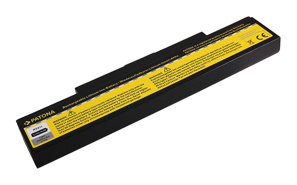 Baterija za Samsung R460 / R505 / R509, črna, 2200 mAh - slika 3