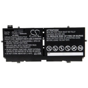 <br><b>Opis:</b><br><ul><li>Nadomestna baterija je izdelana po zasnovi in tehnologiji nemškega proizvajalca VHBW, kar zagotavlja odlično kvaliteto<br></li><li>Najsodobnejša tehnologija omogoča veliko ciklov polnjenja in praznjenja<br></li><li>Li-Polymer celice so prijazne okolju, obenem pa zagotavljajo delovanje brez spominskega učinka<br></li><li>Termično stikalo ščiti baterijske celice pred pregrevanjem, prenapolnitvijo in kratkim stikom<br></li><li>Visoka kapaciteta baterije, podaljšan čas delovanja pri mirovanju naprave, zelo počasno samopraznjenje<br></li><li>100% kompatibilnost z originalno baterijo</li><li>Baterijo polnimo z originalnim ali nadomestnim polnilcem</li><li>Certifikati CE in ROHS</li></ul><br><br><p><b>Originalne oznake:</b></p><ul><li>52TWH</li><li>X1W0D</li><li>XX3T7</li></ul><br><p><b>Primerno za:</b></p><p>Dell:</p><br><br><ul><li>XPS 13 7390</li></ul><br><b>Lastnosti:</b><ul><li>Proizvajalec: VHBW</li><li>Barva: črna</li><li>Vrsta: Li-Polymer</li><li>Napetost: 7,6 V</li><li>Kapaciteta: 6.500 mAh (49,40 Wh)</li></ul><br>