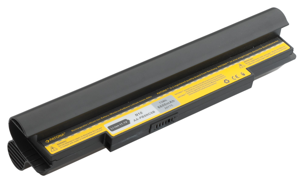 Baterija za Samsung NC10 / NC20 / N120 / N140, črna, 6600 mAh - slika 4