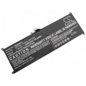 <br><br><b>Opis:</b><b><br></b><ul><li>Nadomestna baterija je izdelana po zasnovi in tehnologiji nemškega proizvajalca VHBW, kar zagotavlja odlično kvaliteto<br></li><li>Najsodobnejša tehnologija omogoča veliko ciklov polnjenja in praznjenja<br></li><li>Li-Polymer celice so prijazne okolju, obenem pa zagotavljajo delovanje brez spominskega učinka<br></li><li>Termično stikalo ščiti baterijske celice pred pregrevanjem, prenapolnitvijo in kratkim stikom<br></li><li>Visoka kapaciteta baterije, podaljšan čas delovanja pri mirovanju naprave, zelo počasno samopraznjenje<br></li><li>100% kompatibilnost z originalno baterijo</li><li>Baterijo polnimo z originalnim ali nadomestnim polnilcem</li><li>Certifikati CE in ROHS</li></ul><br><br><p><b>Originalne oznake:</b></p><ul><li>7VKV9</li><li>09TV5X</li><li>0V55D0</li><li>9TV5X</li><li>V55D0</li></ul><br><p><b>Primerno za:</b></p>Dell:<br><br><ul><li>XPS 12 9250, XPS 12 7275, XPS 12 7000</li><li>Latitude 12 7275</li></ul><br><br><b>Lastnosti:</b><ul><li>Proizvajalec: VHBW</li><li>Barva: črna</li><li>Vrsta: Li-Polymer</li><li>Napetost: 7,6 V</li><li>Kapaciteta: 3.900 mAh (29,64 Wh)</li></ul><br>