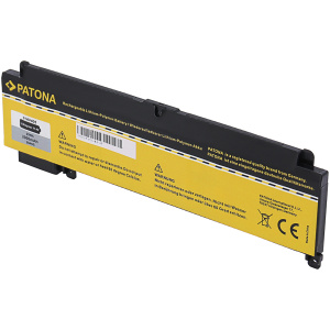 <br><b>Opis:</b><br><ul><li>Nadomestna baterija je izdelana po zasnovi in tehnologiji nemškega proizvajalca Patona, kar zagotavlja odlično kvaliteto<br></li><li>Najsodobnejša tehnologija omogoča veliko ciklov polnjenja in praznjenja<br></li><li>Li-Polymer celice so prijazne okolju, obenem pa zagotavljajo delovanje brez spominskega učinka<br></li><li>Termično stikalo ščiti baterijske celice pred pregrevanjem, prenapolnitvijo in kratkim stikom<br></li><li>Visoka kapaciteta baterije, podaljšan čas delovanja pri mirovanju naprave, zelo počasno samopraznjenje<br></li><li>100% kompatibilnost z originalno baterijo</li><li>Baterijo polnimo z originalnim ali nadomestnim polnilcem</li><li>Certifikati CE in ROHS</li></ul><br><br><p><b>Originalne oznake:</b><br></p><ul><li>00HW024</li><li>00HW025</li><li>00HW038</li><li>01AV405</li><li>01AV406</li><li>01AV407</li><li>01AV408</li><li>01AV462</li><li>L16M3P73</li><li>SB10K97600</li><li>SB10J79002</li><li>SB10J79003</li><li>SB10J79004</li><li>SB10F46462</li><li>SB10F46463</li><li>SB10F46476</li></ul><br><b>Pomembno: v prenosnike Lenovo ThinkPad T460s in T470s sta vgrajeni dve bateriji, Tip 1 in Tip 2. Razlika je v dimenzijah baterije: dolžina baterije Tip 1 je 20,3 cm, dolžina baterije Tip 2 pa 25 cm. Drugačna je tudi razporeditev nosilcev za pritrditev baterije. Prosimo da pred naročilom odprete prenosnik in preverite tip vgrajene baterije, ki jo želite zamenjati.</b><br><p><b>Primerno za:</b></p><p>Lenovo:</p><ul><li>ThinkPad T460s, ThinkPad T460s 20FA, ThinkPad T460s 20F9<br></li><li>ThinkPad T470s, Thinkpad T470s 20HF, Thinkpad T470s 20HG</li></ul><br><b>Lastnosti:</b><ul><li>Proizvajalec: Patona</li><li>Vrsta: Li-Polymer</li><li>Napetost: 11,4 V</li><li>Kapaciteta: 2.000 mAh (22,80 Wh)</li></ul><br>