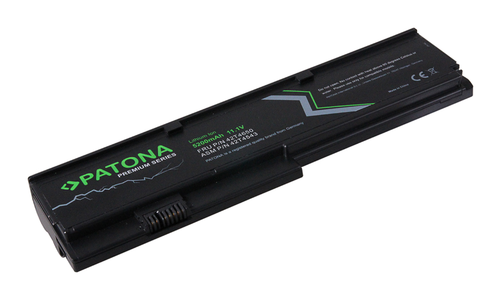 Baterija za Lenovo ThinkPad X200 / X201, 5200 mAh - slika 5