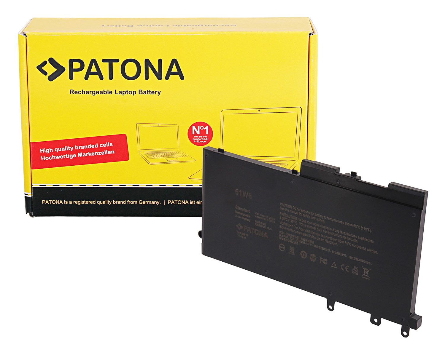 Baterija za Dell Latitude 5280 / 5290 / 5480 / 5490, 11.4 V, 4474 mAh - slika 5