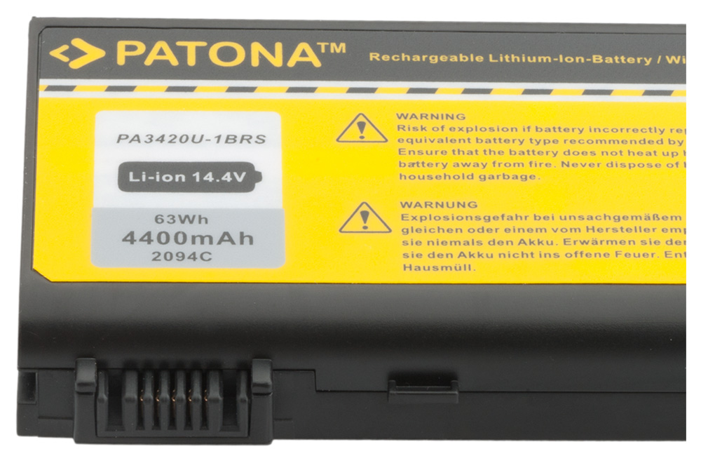 Baterija za Toshiba Satellite L10 / L20 / L30 / L35, 4400 mAh - slika 5