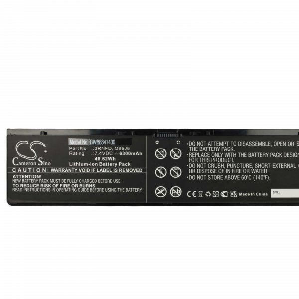 Baterija za Dell Latitude E7250 / E7440 / E7450, 3RNFD, 7.4V, 6300 mAh - slika 5