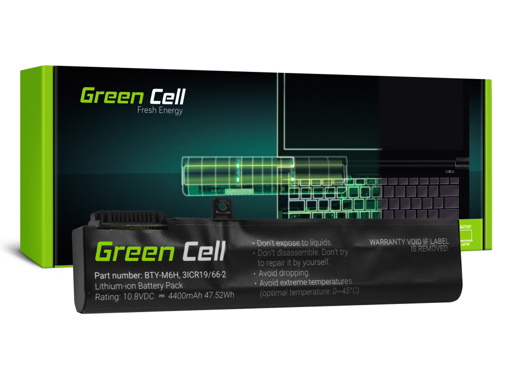 Baterija za MSI GE62 / GE72 / PE60 / PE70, 4400 mAh - slika 5