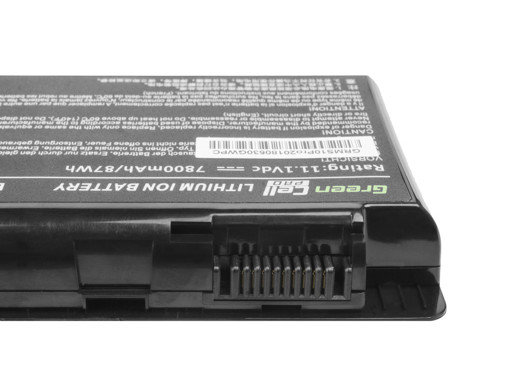 Baterija za Medion MD76254 / MD77480 / MD97623 / MSI GT660 / GX660, 7800 mAh - slika 6