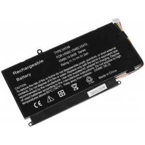 <br><b>Opis:</b><br><ul><li>Nadomestna baterija je izdelana po zasnovi in tehnologiji proizvajalca Green Cell, kar zagotavlja odlično kvaliteto<br></li><li>Najsodobnejša tehnologija omogoča veliko ciklov polnjenja in praznjenja<br></li><li>Li-Polymer celice so prijazne okolju, obenem pa zagotavljajo delovanje brez spominskega učinka<br></li><li>Termično stikalo ščiti baterijske celice pred pregrevanjem, prenapolnitvijo in kratkim stikom<br></li><li>Visoka kapaciteta baterije, podaljšan čas delovanja pri mirovanju naprave, zelo počasno samopraznjenje<br></li><li>100% kompatibilnost z originalno baterijo</li><li>Baterijo polnimo z originalnim ali nadomestnim polnilcem</li><li>Certifikati CE in ROHS</li></ul><br><br><p><b>Originalne oznake:</b></p><ul><li>VH748</li><li>DXR10<br></li></ul><br><p><b>Primerno za:</b></p><p>Dell:</p><br><br><ul ><li >Vostro V5560, Vostro V5460, Vostro V5470, Vostro V5480, Vostro 5460, Vostro 5470, Vostro 5480, Vostro 5560, Vostro 14-5480</li><li >Inspiron 14-5439</li></ul><br><b>Lastnosti:</b><ul><li>Proizvajalec: Green Cell</li><li>Barva: črna</li><li>Vrsta: Li-Polymer</li><li>Napetost: 11,1 V</li><li>Kapaciteta: 4.300 mAh (47,30 Wh)</li></ul><br>