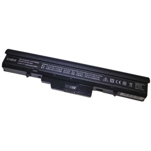 <br><b>Opis:</b><br><ul><li>Nadomestna baterija je izdelana po zasnovi in tehnologiji nemškega proizvajalca VHBW, kar zagotavlja odlično kvaliteto<br></li><li>Najsodobnejša tehnologija omogoča veliko ciklov polnjenja in praznjenja<br></li><li>Li-Ion celice so prijazne okolju, obenem pa zagotavljajo delovanje brez spominskega učinka<br></li><li>Termično stikalo ščiti baterijske celice pred pregrevanjem, prenapolnitvijo in kratkim stikom<br></li><li>Visoka kapaciteta baterije, podaljšan čas delovanja pri mirovanju naprave, zelo počasno samopraznjenje<br></li><li>100% kompatibilnost z originalno baterijo</li><li>Baterijo polnimo z originalnim ali nadomestnim polnilcem</li><li>Certifikati CE in ROHS</li></ul><br><br><p><b>Originalne oznake:</b></p><ul><li>438518-001<br></li><li>440264-ABC</li><li>440265-ABC</li><li>440266-ABC</li><li>440268-ABC</li><li>440704-001</li><li>443063-001</li><li>HSTNN-C20C</li><li>HSTNN-C29C</li><li>HSTNN-FB40</li><li>HSTNN-IB39<br></li><li>HSTNN-IB44</li><li>HSTNN-IB45</li></ul><br><br><p><b>Primerno za:</b></p><div >HP: </div><div><ul><li>500, 510, 530</li></ul><br></div><br><b>Lastnosti:</b><ul><li>Proizvajalec: VHBW</li><li>Barva: črna</li><li>Vrsta: Li-Ion</li><li>Napetost: 14,4 V</li><li>Kapaciteta: 2.200 mAh</li><li>Število celic: 4</li></ul><br>