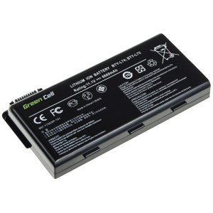 <b>Opis:</b><br><ul><li>Nadomestna baterija je izdelana po zasnovi in tehnologiji proizvajalca Green Cell, kar zagotavlja odlično kvaliteto<br></li><li>Najsodobnejša tehnologija omogoča veliko ciklov polnjenja in praznjenja<br></li><li>Li-Ion celice so prijazne okolju, obenem pa zagotavljajo delovanje brez spominskega učinka<br></li><li>Termično stikalo ščiti baterijske celice pred pregrevanjem, prenapolnitvijo in kratkim stikom<br></li><li>Visoka kapaciteta baterije, podaljšan čas delovanja pri mirovanju naprave, zelo počasno samopraznjenje<br></li><li>100% kompatibilnost z originalno baterijo</li><li>Baterijo polnimo z originalnim ali nadomestnim polnilcem</li><li>Certifikati CE in ROHS</li></ul><br><p><b>Originalne oznake:</b><br></p><ul><li>BTY-L74<br></li><li>BTY-L75</li><li>MS-1682</li><li>91NMS17LD4SU1</li><li>91NMS17LF6SU1</li><li>957-173XXP-101 </li><li>957-173XXP-102 </li><li>S9N-2062210-M47</li></ul><br><p><b>Primerno za:</b></p>MSI:<br><ul><li>A5000, A6000, A6005, A6200, A7200, CR500, CR600-001US, CR600-013US, CR600-017US, CR600-234US, CR610-001NL, CR610-011IT, CR610-013, CR610-013UK, CR610-016UK, CR610-0W1XBL, CR610-050BE, CR610-060XPL, CR610-028X, CR610-026XCZ, CR610-027XSK, CR610-031LRU, CR610-063BE, CR610-028XHU, CR610-070X, CR610-081XHU, CR610, C61M32-HDSB, CR610-M1005Q, CR610-M1023W7P, CR610-M1025W7P, CR610-M1226W7P, CR610-M3243W7P, CR610-062NL, CR610-075AR, CR610-003HU, CR610-005, CR610-006, CR610-006NE, CR610-033, CX610-050BE, CR610-051, CR610-058PL, CR610-059PL, CR610-007PL, CR610-009PL, CR610-070XEU, CR610-091XBL, CR610-092XAR, CR610-097RU, CR610-M320, CR610-0W2XEU, CR610-061XPL, CR610, MS-3801, CR610, MS-6890, CR610, MS-6891, CR620, CR700-012US, CR700-047US, CR700-204BE, CR700-017CA, CR700-099NL, CR700-013NL, CR700-206RU, CR700-211, CR700-024, CR700-034, CR700-075, CR700-071XHU, CR700-068XEU, CR700-211FR, CR700-2226, CR700-200BE, CR700-202XEU, CR700-223LRU, CR700, MS-1734, CR700-T3035FD, CR700-038PL, CR700-070XSK, CR700-220XCZ, CR700-223L, CR700-063X, CR700-060X, CR700-221XSK, CR700-231, CR700-205NE, CR700-T6600, CR700X-029EU, CR700-085FR, CX600-064UK, CX600-049US, CX-600-T4343W7P, CX605, CX610-050BE, CX620-008XEU, CX620-013XEU, CX620-019NE, CX620-035AU, CX620-061, CX620-223BE, CX620MX, CX620X, CR630-002XUA, CR630-009, CR630-010, CR630-010X, CR630-015CZ, CR630-018NL, CR630-020NE, CR630-022XIT, CR630-024XCZ, CR630-025XHU, CR630-034X, CR630-042PL, CR630-043XPL, CR630-044PL, CR630-056, CR630-088XYU, CR630-Blu-Ray, CR630-P3443W7P, CR630-V1216FD, CR630-V1225FD, CR630-V1225W7P, CX700, MS-1681, MS-1683, MS-1731, MS-1734, MS-1736, CX500-004RU, CX500-006, CX500-010TR, CX500-016RU, CX500-026L, CX500-037LRU, CX500-296BE, CX500-299, CX500-299XEU, CX500-034, CX500-402XHU, CX500-403XBL, CX500-404X, CX500-406TR, CX500-408IT, CX500-414, CX500-414IT, CX500-416XEU, CX500-419XHU, CX500-427LUA, CX500-428LUA, CX500-429LUA, CX500-430LUA, CX500-431UA, CX500-432UA, CX500-441XCN, CX500-444NL, CX500-457, CX500-457RU, CX500-472, CX500-472RU, CX500-476L, CX500-490L, CX500-492, CX500-497, CX500-498, CX500-498RU, CX500-499BE, CX500-604XBL, CX500-605XEU, CX500-607SK, CX500, DX-638SK, CX500, DX-639XEU, CX500-T4543W7P, CX500-T6602G50SX, CX500-T6648W7P, CX623-005NL, CX623-006BE, CX623-007NE, CX623-01, CX623-014XEU, CX623-015CZ, CX623-017XHU, CX623-018XBL, CX623-019X, CX623-019XEU, CX623-02, CX623-020CZ, CX623-021SK, CX623-022XHU, CX623-023NL, CX623-025, CX623-025NE, CX623-028BL, CX623-033, CX623-033FR, CX623-034IT, CX623-043, CX623-048XUA, CX623-049NL, CX623-051NE, CX623-052CZ, CX623-054XEU, CX623-055XHU, CX623-056, CX623-058XBY, CX623-073CZ, CX623-076XHU, CX623-079PL, CX623-079XPL, CX623-081NL, CX623-084NL, CX623-085BE, CX623-087X, CX623-087XEU, CX623-088X, CX623-088XHU, CX623-096UK, CX623-168A, CX623-201, CX623-219, CX623-AS, CX623-i3743W7P, CX623-i5443, CX623-i5443W7P, CX623-i5647W7P, CX623-P6033W7P<br></li></ul><br><br><b>Lastnosti:</b><ul><li>Proizvajalec: Green Cell</li><li>Barva: črna</li><li>Vrsta: Li-Ion</li><li>Napetost: 11,1 V</li><li>Kapaciteta: 6.600 mAh (73 Wh)</li><li>Število celic: 9</li></ul><br>