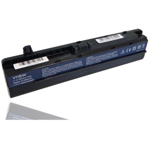 <b>Opis:</b><br><ul><li>Nadomestna baterija je izdelana po zasnovi in tehnologiji nemškega proizvajalca VHBW, kar zagotavlja odlično kvaliteto<br></li><li>Najsodobnejša tehnologija omogoča veliko ciklov polnjenja in praznjenja<br></li><li>Li-Ion celice so prijazne okolju, obenem pa zagotavljajo delovanje brez spominskega učinka<br></li><li>Termično stikalo ščiti baterijske celice pred pregrevanjem, prenapolnitvijo in kratkim stikom<br></li><li>Visoka kapaciteta baterije, podaljšan čas delovanja pri mirovanju naprave, zelo počasno samopraznjenje<br></li><li>100% kompatibilnost z originalno baterijo</li><li>Baterijo polnimo z originalnim ali nadomestnim polnilcem</li><li>Certifikati CE in ROHS</li></ul><br><p><b>Originalne oznake:</b><br></p><ul><li>3UR18650F-2-QC175</li><li>3UR18650F-2-QC259</li><li>3UR18650H-QC174</li><li>BT.00303.002</li><li>BT.00303.005</li><li>BT.00303.006</li><li>BT.00305.001</li><li>BT.00305.002</li><li>BT.00305.003</li><li>BT.00603.003</li><li>BT.00603.018</li><li>BT.00603.022</li><li>BT.00603.023</li><li>BT.00605.001</li><li>BT.00605.010</li><li>CGR-B/350AW</li><li>CGR-B/350CW</li><li>CGR-B/6G8AW</li><li>LC.BTP01.025</li><li>LC.BTP03.010<br></li></ul><br><p><b>Primerno za:</b></p><ul></ul><br>Acer Ferrari:<br><ul><li>1000, 1000-5123, 1000-5612, 1000WTMi, 1003, 1003WTMi, 1004WTMi, 1005, 1005WLMi, 1005WTMi, </li></ul><br>Acer TravelMate:<br><ul><li>3000, 3010, 3030, 3040</li></ul><br><b>Lastnosti:</b><ul><li>Proizvajalec: VHBW</li><li>Barva: črna</li><li>Vrsta: Li-Ion</li><li>Napetost: 11,1 V</li><li>Kapaciteta: 4.400 mAh</li><li>Število celic: 6</li></ul><br>