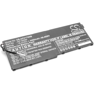 <b>Opis:</b><br><ul><li>Nadomestna baterija je izdelana po zasnovi in tehnologiji nemškega proizvajalca VHBW, kar zagotavlja odlično kvaliteto<br></li><li>Najsodobnejša tehnologija omogoča veliko ciklov polnjenja in praznjenja<br></li><li>Li-Polymer celice so prijazne okolju, obenem pa zagotavljajo delovanje brez spominskega učinka<br></li><li>Termično stikalo ščiti baterijske celice pred pregrevanjem, prenapolnitvijo in kratkim stikom<br></li><li>Visoka kapaciteta baterije, podaljšan čas delovanja pri mirovanju naprave, zelo počasno samopraznjenje<br></li><li>100% kompatibilnost z originalno baterijo</li><li>Baterijo polnimo z originalnim ali nadomestnim polnilcem</li><li>Certifikati CE in ROHS</li></ul><br><p><b>Originalne oznake:</b><br></p><ul><li>AC16A8N<br></li><li>KT.0040G.009</li></ul><br><p><b>Primerno za:</b></p><ul></ul><br>Acer:<br><ul><li>Aspire V17 Nitro, Aspire V17 Nitro BE, Aspire VN7-593G, Aspire VN7-793G</li></ul><br><b>Lastnosti:</b><ul><li>Proizvajalec: VHBW</li><li>Barva: črna</li><li>Vrsta: Li-Polymer</li><li>Napetost: 15,2 V</li><li>Kapaciteta: 4.400 mAh (66,88 Wh)</li></ul><br>