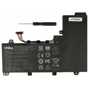 <b>Opis:</b><br><ul><li>Nadomestna baterija je izdelana po zasnovi in tehnologiji nemškega proizvajalca VHBW, kar zagotavlja odlično kvaliteto<br></li><li>Najsodobnejša tehnologija omogoča veliko ciklov polnjenja in praznjenja<br></li><li>Li-Polymer celice so prijazne okolju, obenem pa zagotavljajo delovanje brez spominskega učinka<br></li><li>Termično stikalo ščiti baterijske celice pred pregrevanjem, prenapolnitvijo in kratkim stikom<br></li><li>Visoka kapaciteta baterije, podaljšan čas delovanja pri mirovanju naprave, zelo počasno samopraznjenje<br></li><li>100% kompatibilnost z originalno baterijo</li><li>Baterijo polnimo z originalnim ali nadomestnim polnilcem</li><li>Certifikati CE in ROHS</li></ul><br><p><b>Originalne oznake:</b></p><ul><li><li>C41N1533 (4ICP3/82/120)<br></li><li>0B200-02010200</li></li></ul><br><br><p><b>Primerno za:</b></p><ul></ul><br>Asus:<br><ul><li>Zenfone Flip UX560UX-FZ025T, Zenfone Flip UX560UX-FZ022T, Zenfone Flip UX560UX-FZ021T, Zenfone Flip UX560UX-FZ017T, Zenfone Flip UX560UX-FJ020R, Zenfone Flip UX560UX</li><li>ZenBook UX560UX, ZenBook UX560UQ-1C, ZenBook UX560UQ, ZenBook Flip UX560UX-FZ025T, ZenBook Flip UX560UX-FZ022T, ZenBook Flip UX560UX-FZ021T, ZenBook Flip UX560UX-FZ017T, ZenBook Flip UX560UX-FJ020R, ZenBook Flip UX560UX, ZenBook Flip UX560UQ-FZ033T, ZenBook Flip UX560UQ-FZ018R, ZenBook Flip UX560UQ</li><li>UX560UX-1C, UX560UX-1A, UX560UX, UX560UQ-1C, UX560UQ-1A, UX560UQ</li><li>Q534UX-BI7T22, Q534UX-BHI7T19, Q534U, Q524UQ-BHI7T15, Q524UQ-BBI7T14, Q524UQ<br></li></ul><br><b>Lastnosti:</b><ul><li>Proizvajalec: VHBW</li><li>Vrsta: Li-Polymer</li><li>Napetost: 15,08 V</li><li>Kapaciteta: 3.400 mAh (51,27 Wh)</li></ul><br>