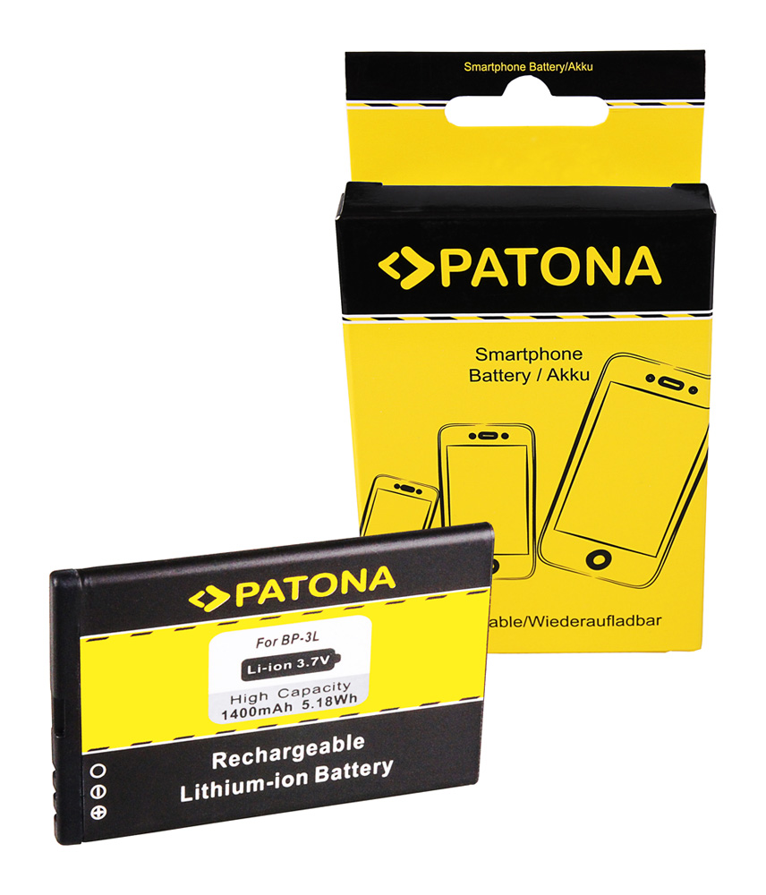 Baterija za Nokia Lumia 610 / Lumia 610C / Lumia 710, BP-3L, 1300 mAh - slika 6