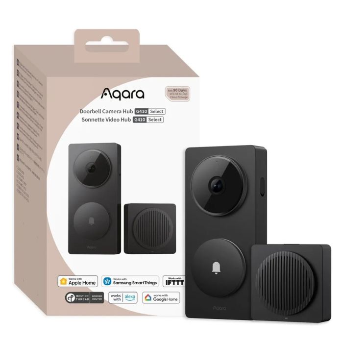 AQARA Doorbell Camera Hub G410, črna | E-specialisti.si