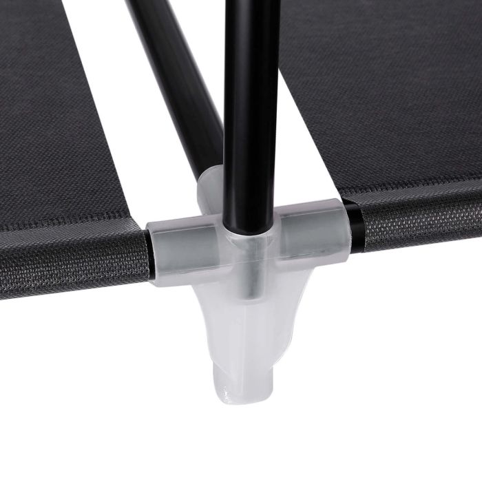 SONGMICS platnena garderobna omara, črna, RYG12B | E-specialisti.si