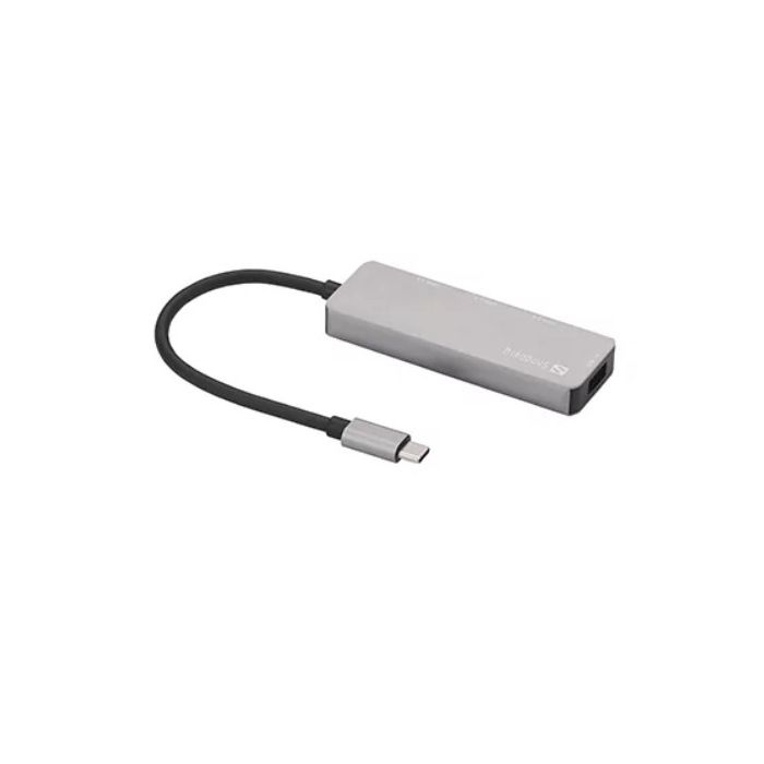 Sandberg USB-C v 4x USB-A hub