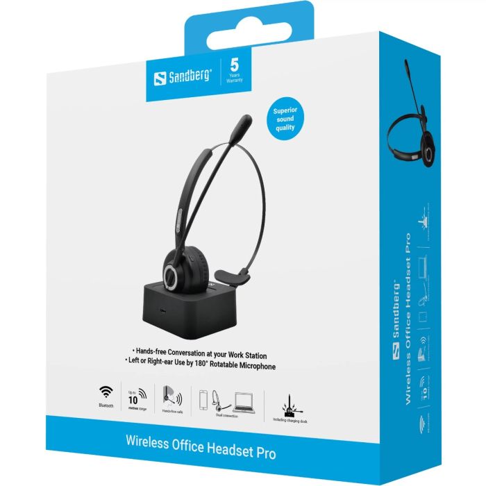 Sandberg Wireless Office Headset Pro - slika 3
