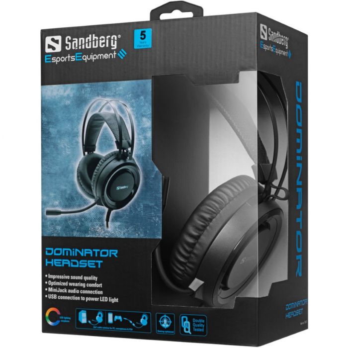 Sandberg Dominator Headset slušalke z mikrofonom - slika 3