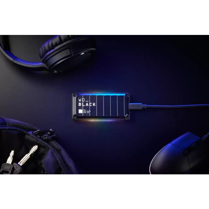 WD 1TB P40 Black Game Drive SSD NVMe USB 3.2 zunanji SSD disk - slika 3