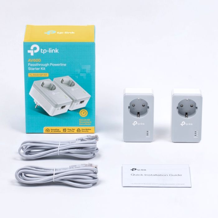 TP-LINK TL-PA4010P KIT AV600 Powerline Adapter z vtičnico - slika 3
