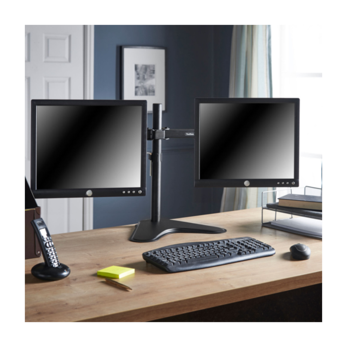 VonHaus dvojni namizni nosilec za dva monitorja do diagonale 32 - slika 2