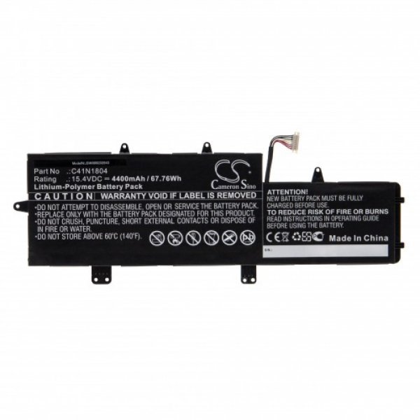 Baterija za Asus UX450FD / UX480FD, C41N1804, 15.4 V, 4400 mAh