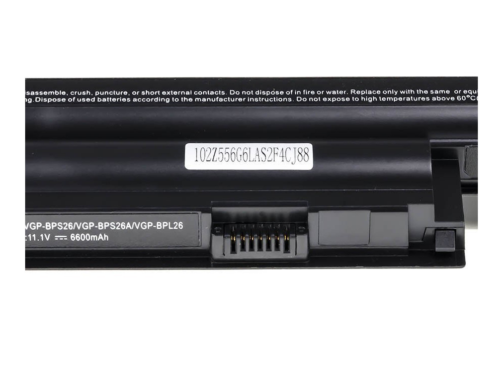 Baterija za Sony Vaio VGP-BPS26 / VGP-BPL26, 6600 mAh - slika 3