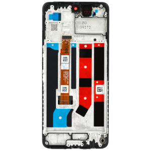 Steklo in LCD zaslon za Oppo A60, originalno (OEM), črna