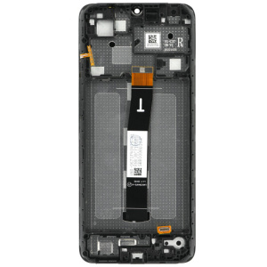Steklo in LCD zaslon za Xiaomi Redmi 12C, originalno (OEM), črno