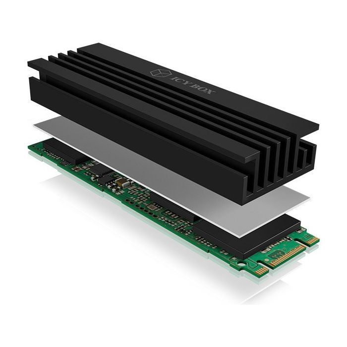 IcyBox IB-M2HS-70 hladilnik za M.2 SSD diske - slika 3