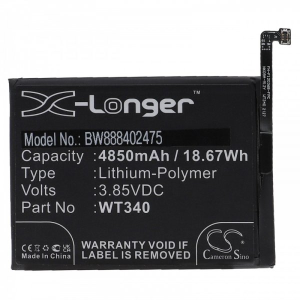 Baterija za Nokia G10 / G20, WT340, 4850 mAh
