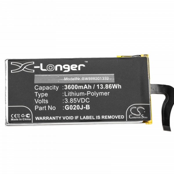 Baterija za Google Pixel 4 XL, 3600 mAh