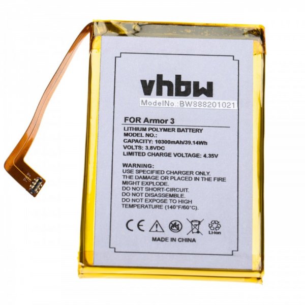 Baterija za Ulefone Armor 3, 10300 mAh