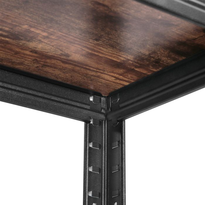 SONGMICS Regal 30 x 75 x 150 cm rjavo-črna, GLR030B01 - slika 3